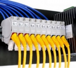 ��������� ��� Keystone Jack �� DIN-����� Hyperline FP-IE-DIN-KJ-1-GY